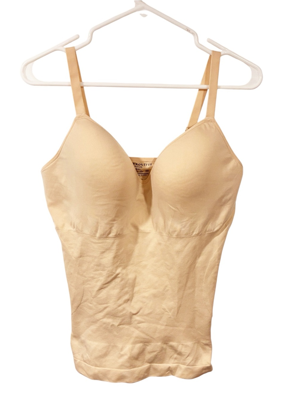 Underoutfit 675 Plus Size THE SHAPING LIFT CAMI in SAND Size 3X NEW
